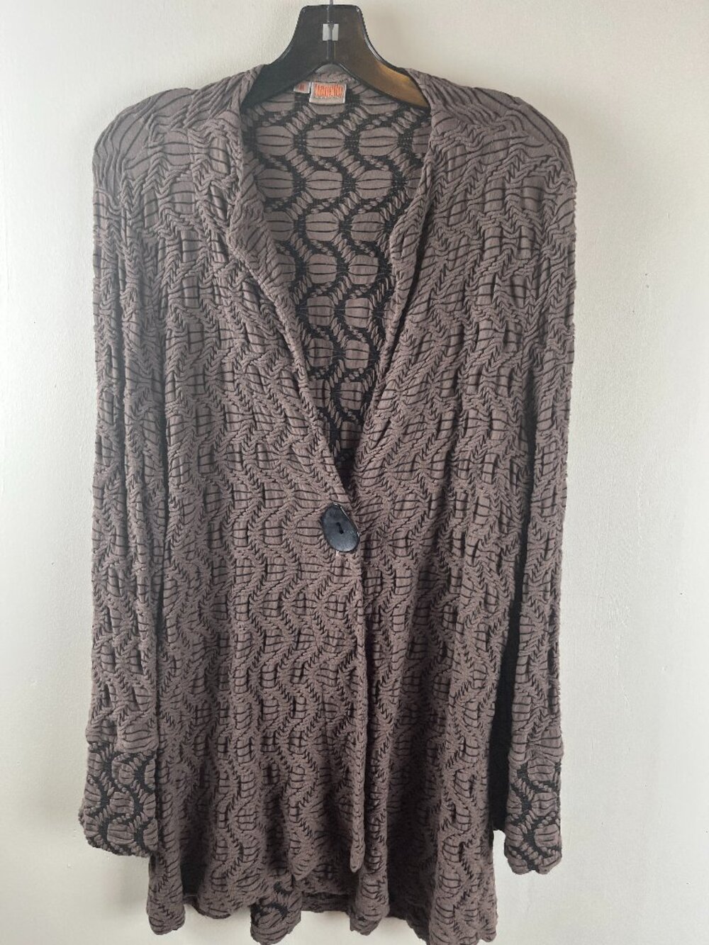 Tianello "Osborne" Brown Knited "Lando" Jacket